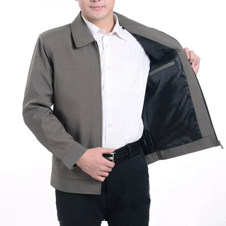 Chaqueta Con Solapa Y Corte Adaptado Para Adultos | Ideal Para Uso Diario O Semi-formal