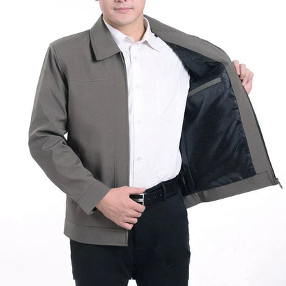 Chaqueta Con Solapa Y Corte Adaptado Para Adultos | Ideal Para Uso Diario O Semi-formal