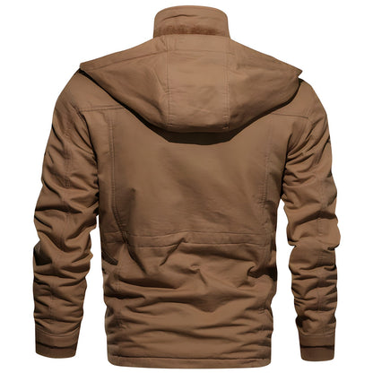 Chaqueta Táctica Con Múltiples Bolsillos Y Mangas Elásticas Para Hombre | Ideal Para Uso Diario Y Actividades Exteriores