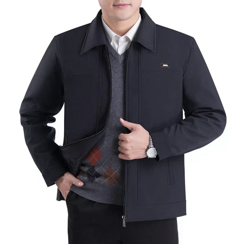 Chaqueta Con Solapa Y Corte Adaptado Para Adultos | Ideal Para Uso Diario O Semi-formal