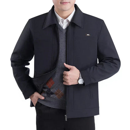 Chaqueta Con Solapa Y Corte Adaptado Para Adultos | Ideal Para Uso Diario O Semi-formal