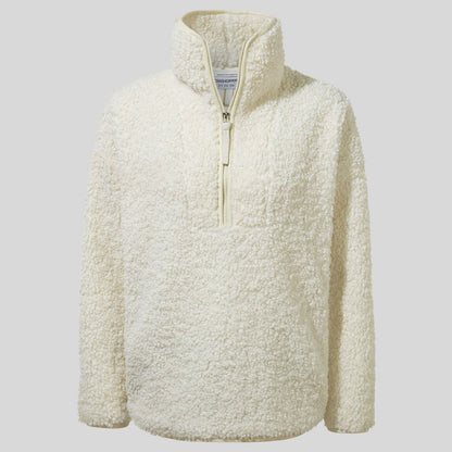 Chaqueta de Invierno con Media Cremallera y Cuello Alto para Mujer | Ideal para Uso Diario