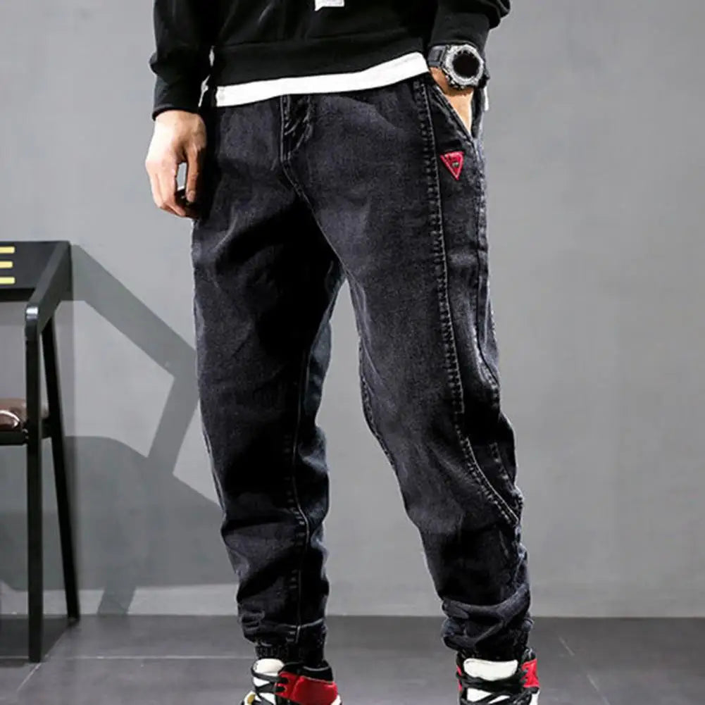 Pantalón Harem Para Hombre Con Corte Amplio | Ideal Para Uso Diario Y Contextos Informales