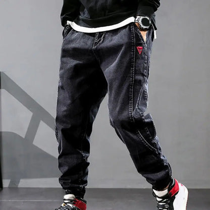 Pantalón Harem Para Hombre Con Corte Amplio | Ideal Para Uso Diario Y Contextos Informales
