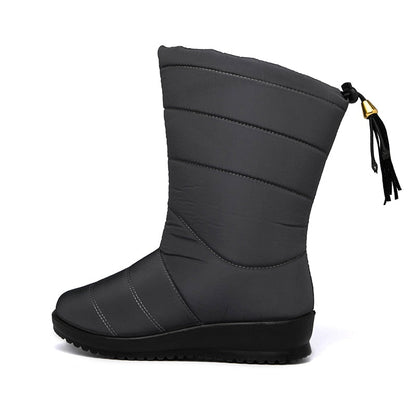 Botas Altas con Forro Interior y Suela Perfilada para Mujer | Ideal para Temporada de Invierno