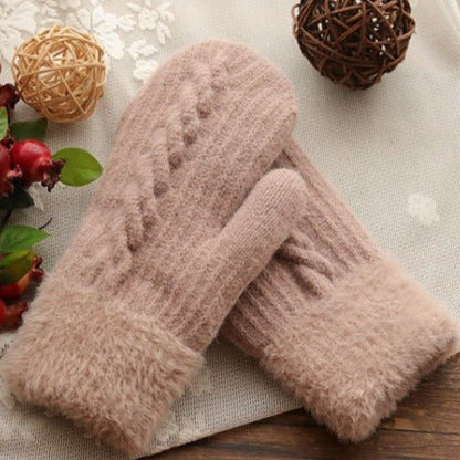 Manoplas Con Acabado Tejido Para Adultos | Ideales Para Invierno