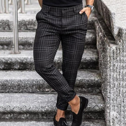 Chino Slim Fit con Bolsillos Laterales y Traseros para Hombre | Ideal para Contextos Profesionales e Informales