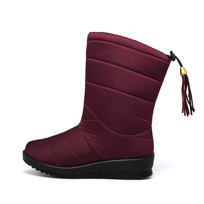 Botas Altas con Forro Interior y Suela Perfilada para Mujer | Ideal para Temporada de Invierno