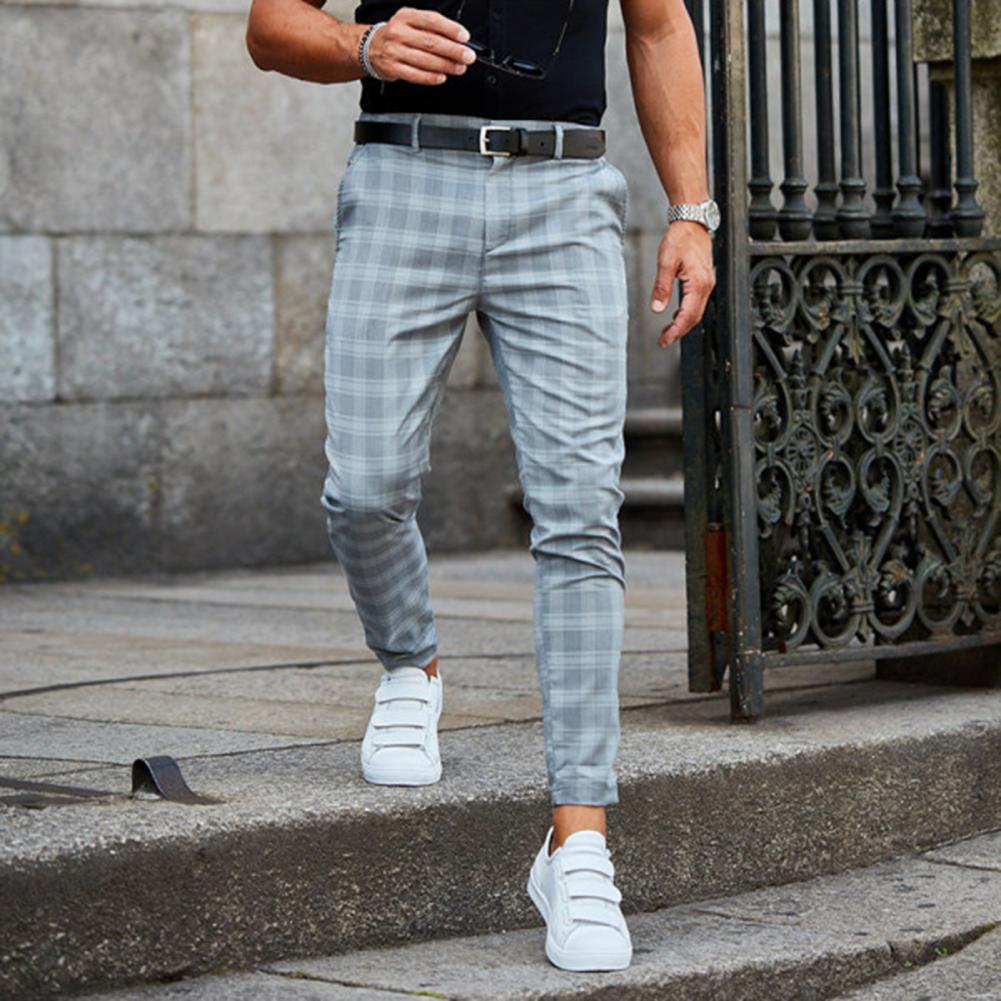 Chino Slim Fit con Bolsillos Laterales y Traseros para Hombre | Ideal para Contextos Profesionales e Informales