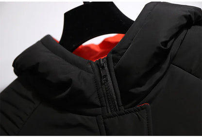 Abrigo Largo Acolchado Con Capucha Para Mujer En Tallas Grandes | Ideal Para Invierno