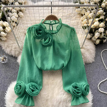 Blusa Con Corte Amplio Y Detalles Florales Para Mujer | Ideal Para Temporada Cálida