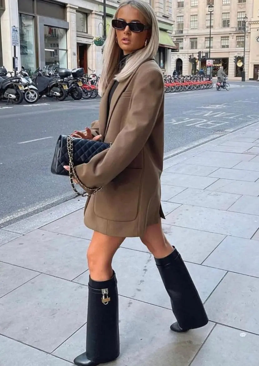 Botas de Tacón Oculto para Mujer con Diseño Minimalista | Ideal para Ocasiones Especiales