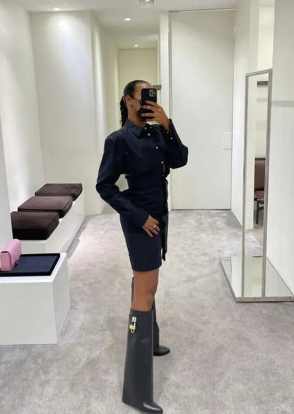 Botas de Tacón Oculto para Mujer con Diseño Minimalista | Ideal para Ocasiones Especiales