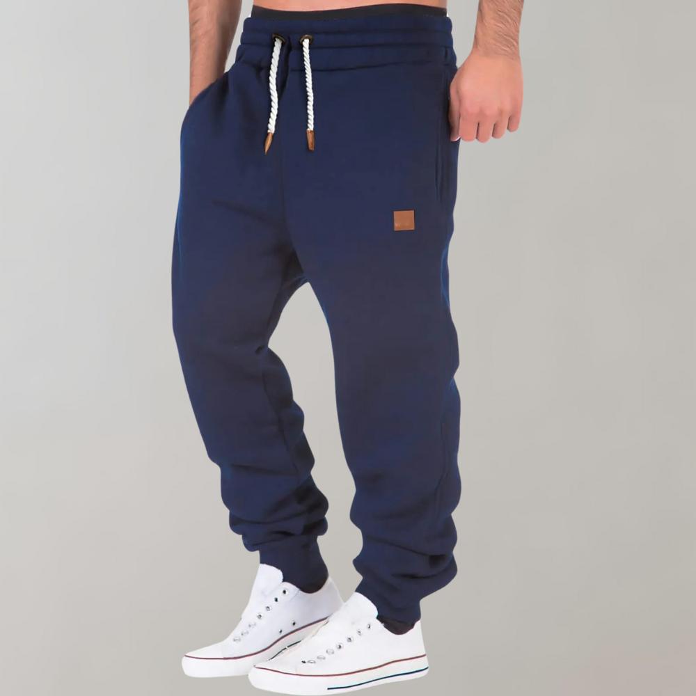 Jogger con Cintura Elástica y Tobillos Ajustados para Hombre | Ideal para Entrenamientos y Uso Diario