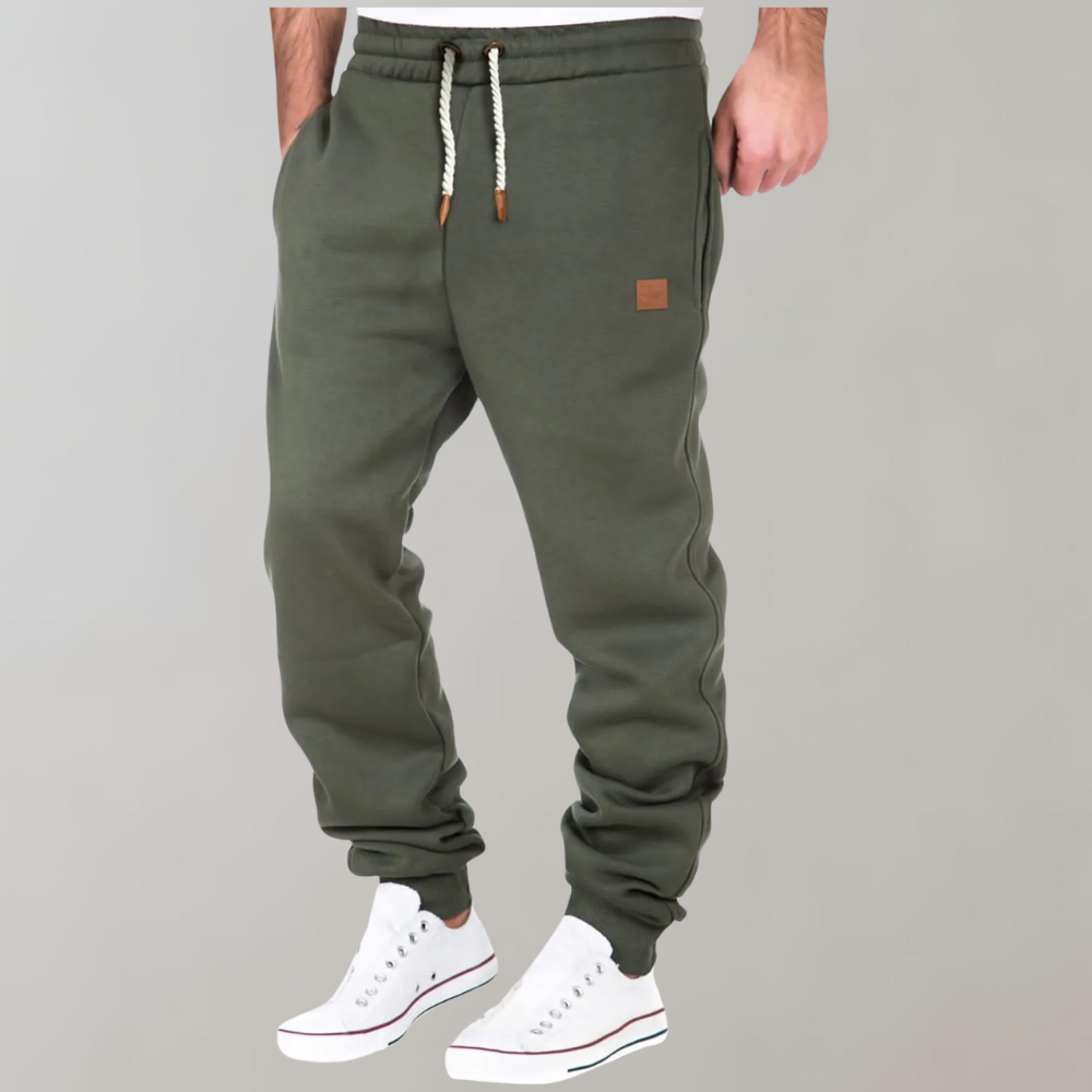 Jogger con Cintura Elástica y Tobillos Ajustados para Hombre | Ideal para Entrenamientos y Uso Diario