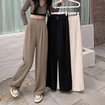 Pantalón De Talle Alto Con Piernas Acampanadas Para Mujer | Ideal Para Uso Diario Y Ocasiones