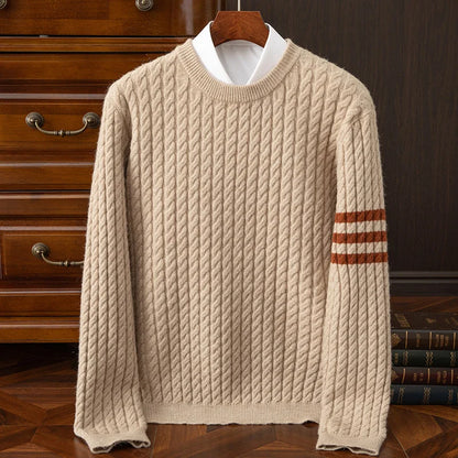 Jersey De Hombre Con Mangas Con Motivo | Ideal Para Uso Diario Informal Y Profesional