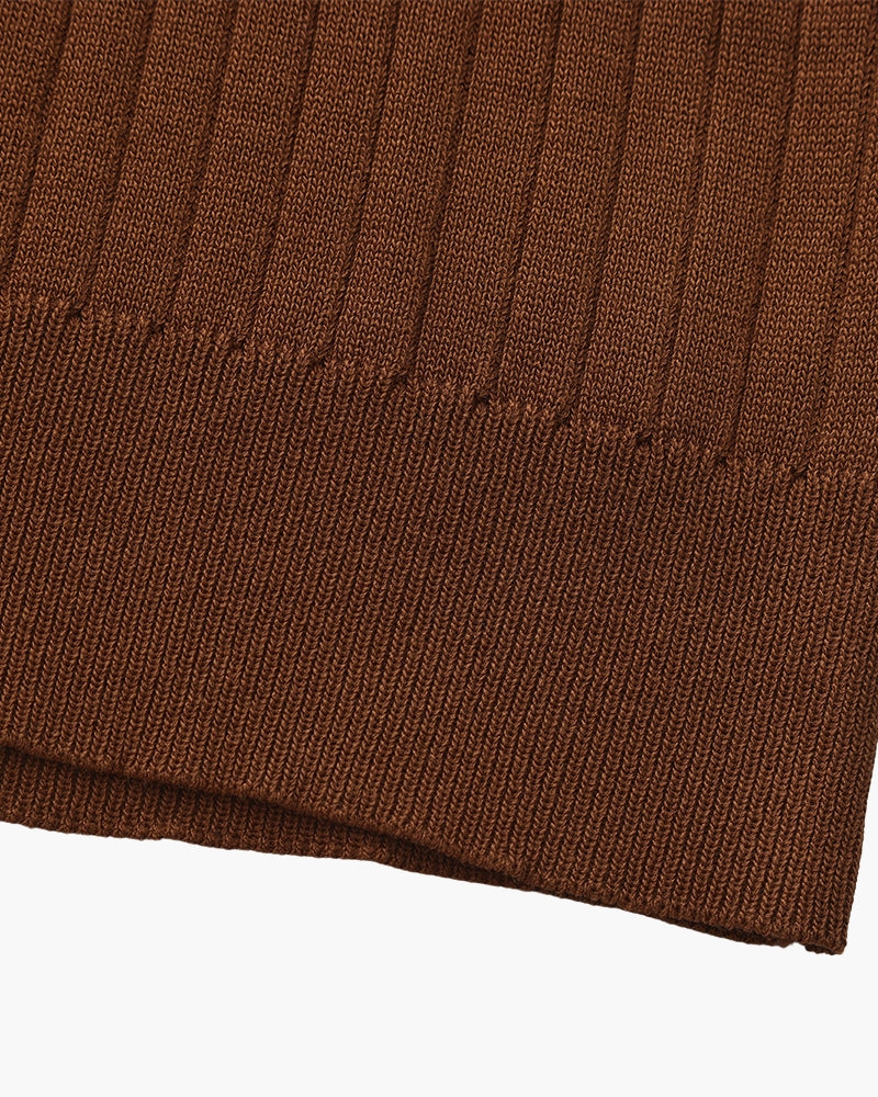 Polo de Manga Corta con Cuello Abierto para Hombres | Ideal para Temporada Cálida y Entretiempo