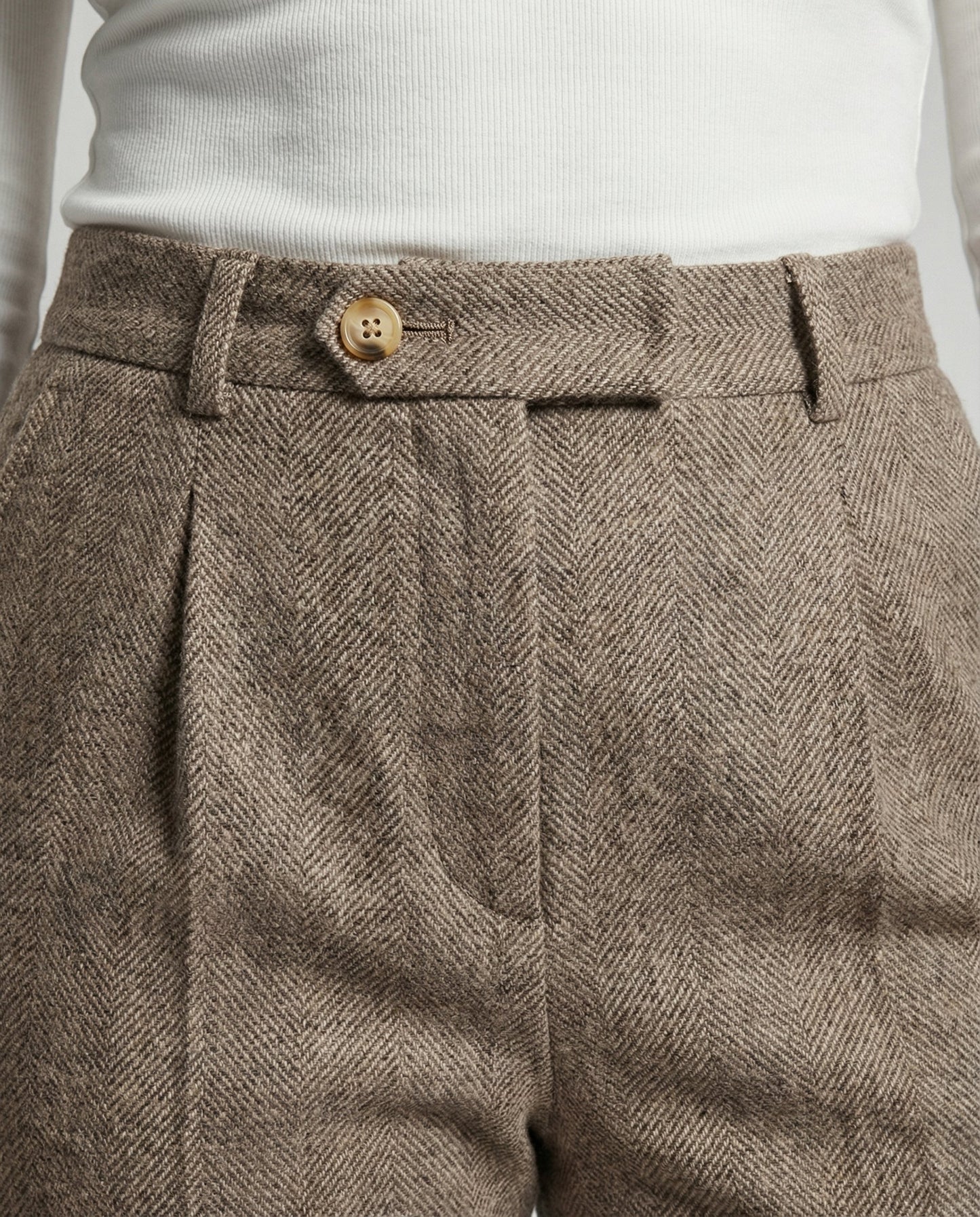 Pantalón De Corte Recto Con Cintura Alta Para Mujer | Ideal Para Uso Profesional