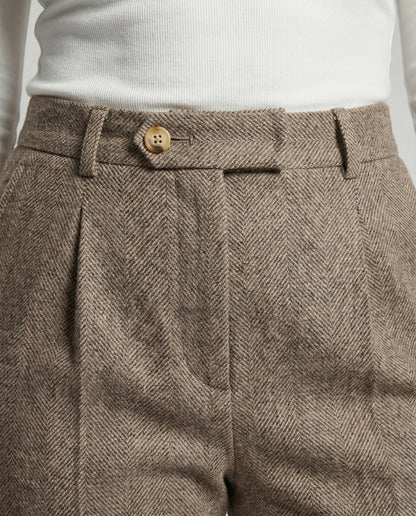 Pantalón De Corte Recto Con Cintura Alta Para Mujer | Ideal Para Uso Profesional