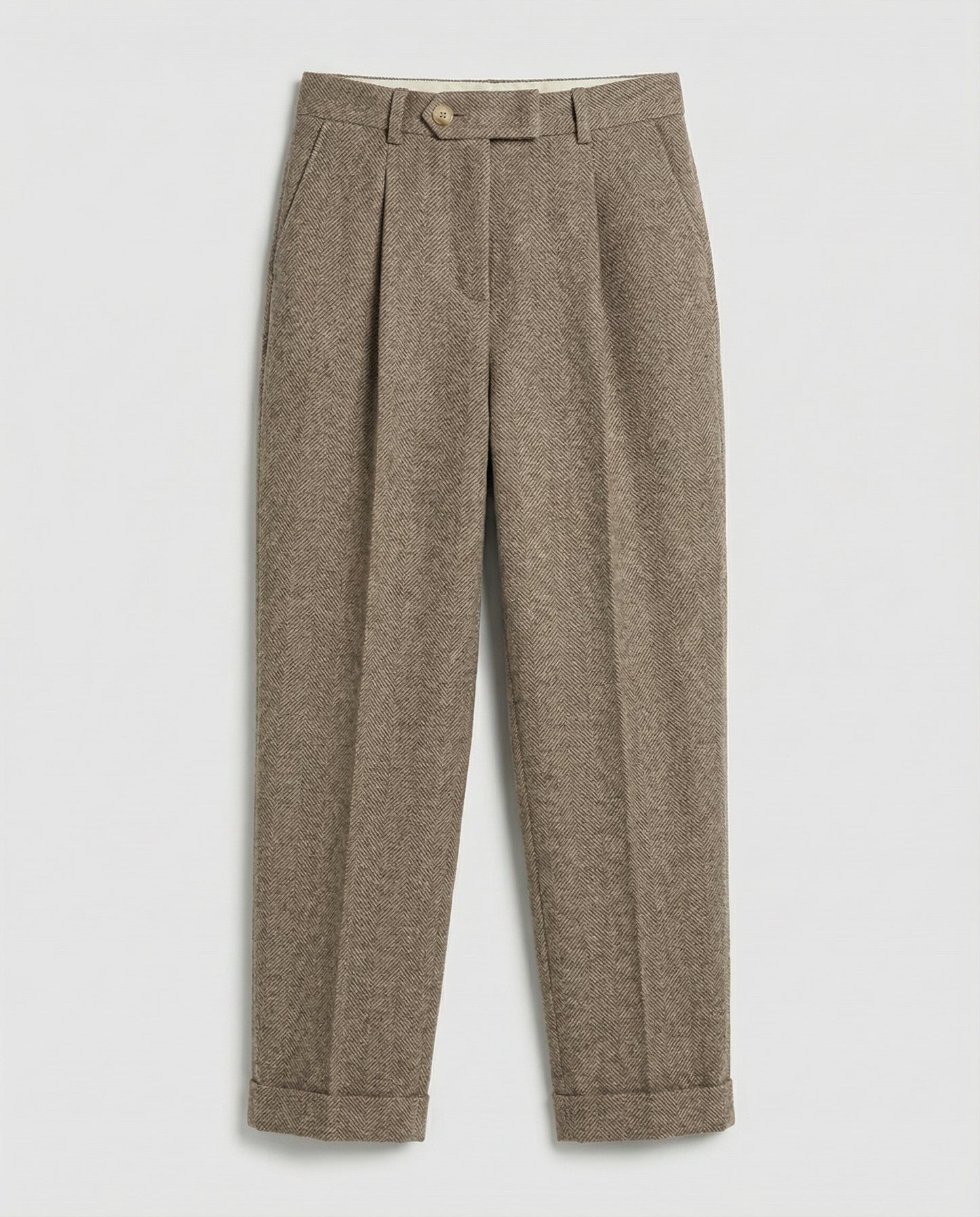 Pantalón De Corte Recto Con Cintura Alta Para Mujer | Ideal Para Uso Profesional