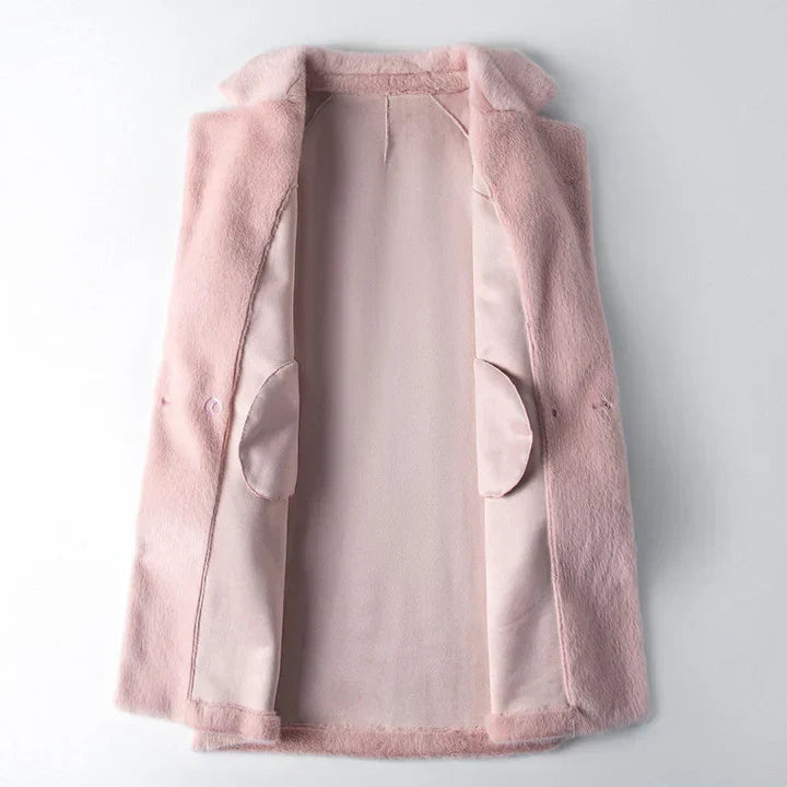 Abrigo Largo De Invierno Para Mujer Con Diseño Clásico | Ideal Para Temporada De Invierno