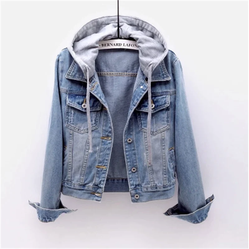 Chaqueta con Capucha y Cierre de Botones para Mujer | Ideal para Uso Diario en Exterior
