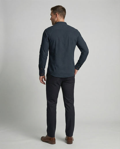 Camisa de Manga Larga Slim para Hombres | Ideal para Uso Diario y Formal