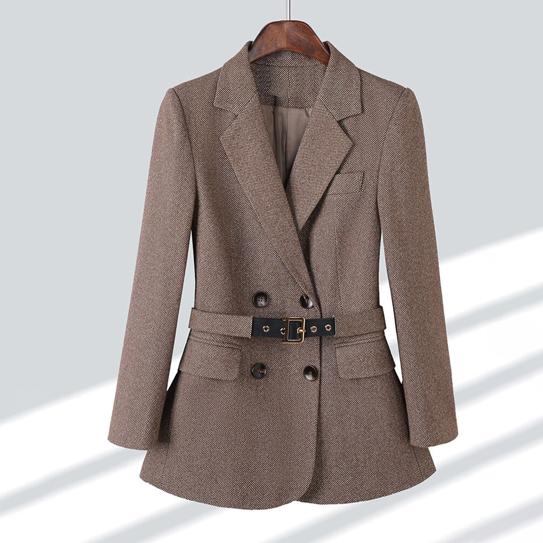 Blazer Ajustado Para Mujer con Mangas Largas y Cierre Frontal | Ideal Para Uso Diario y Profesional
