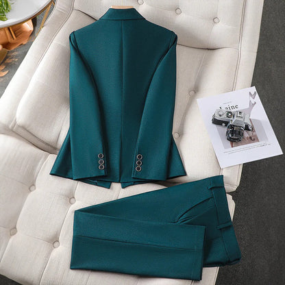 Conjunto De Blazer Y Pantalón Coordinado Para Adultos | Ideal Para Entornos Profesionales Y Semi-Formales