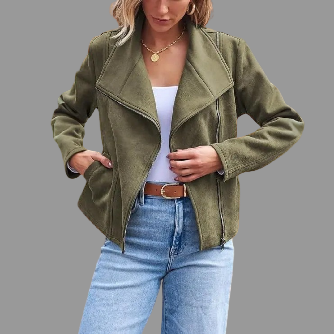 Chaqueta Con Corte Ajustado Para Mujer | Ideal Para Uso Versátil
