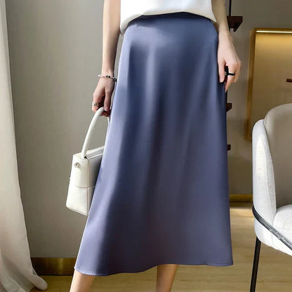 Falda con Corte Recto para Mujer | Ideal para Uso Diario o Eventos Planificados
