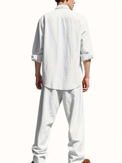 Conjunto Para Hombre Con Piezas Coordinadas | Ideal Para Días Cálidos