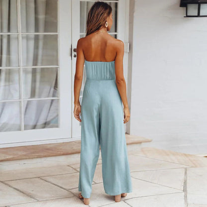 Mono Bandeau Con Detalles De Tiras Para Mujer | Ideal Para Eventos Y Salidas Nocturnas