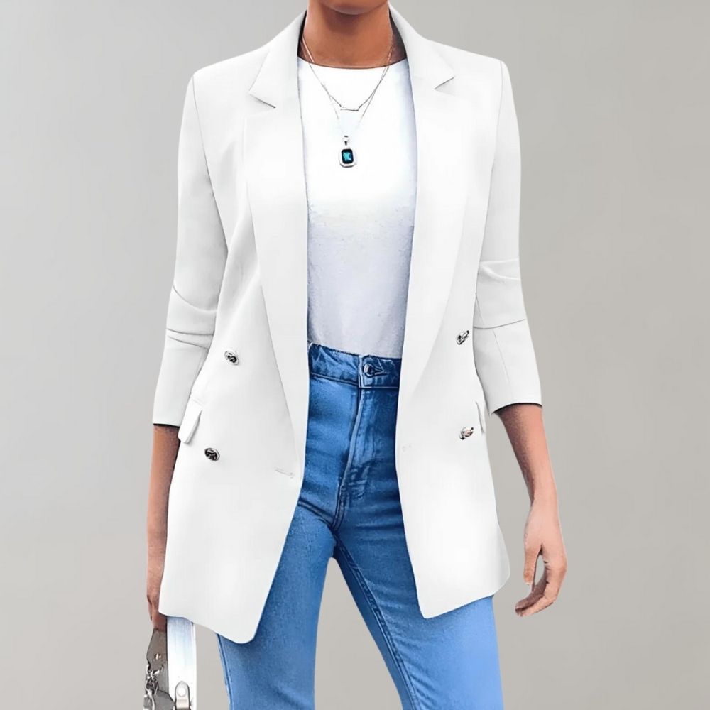 Chaqueta con Corte Ajustado para Mujer | Ideal para Uso Diario y Profesional