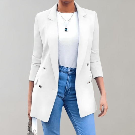 Chaqueta con Corte Ajustado para Mujer | Ideal para Uso Diario y Profesional