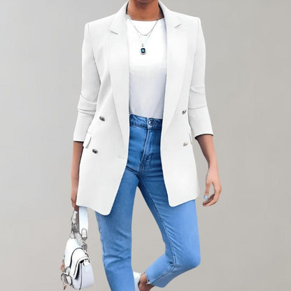 Blazer con Corte Estructurado para Mujer | Ideal para Oficina o Eventos Formales