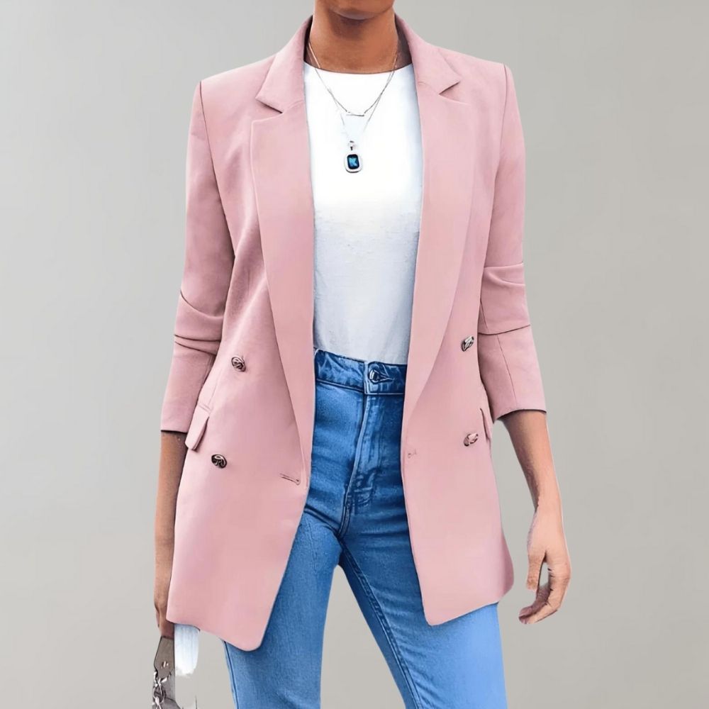 Blazer con Corte Estructurado para Mujer | Ideal para Oficina o Eventos Formales
