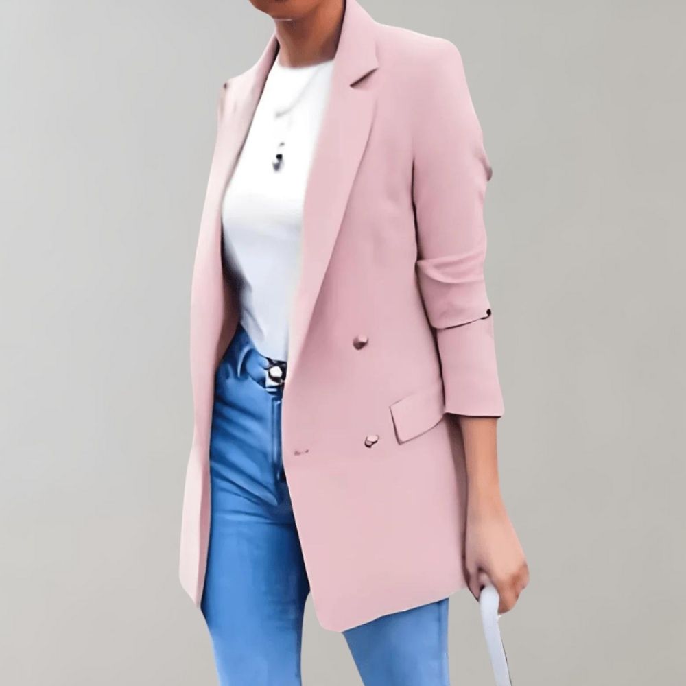Chaqueta con Corte Ajustado para Mujer | Ideal para Uso Diario y Profesional