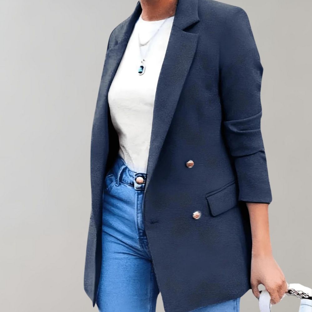 Blazer con Corte Estructurado para Mujer | Ideal para Oficina o Eventos Formales
