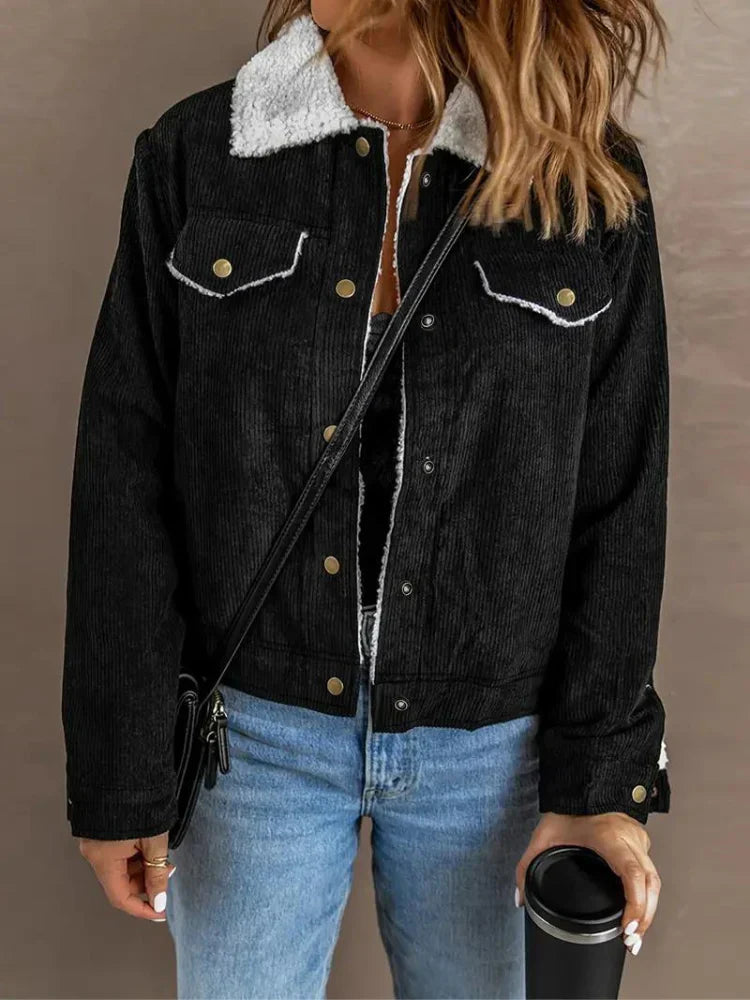 Chaqueta De Invierno Con Forro Interior Para Mujer | Ideal Para Temporada De Invierno
