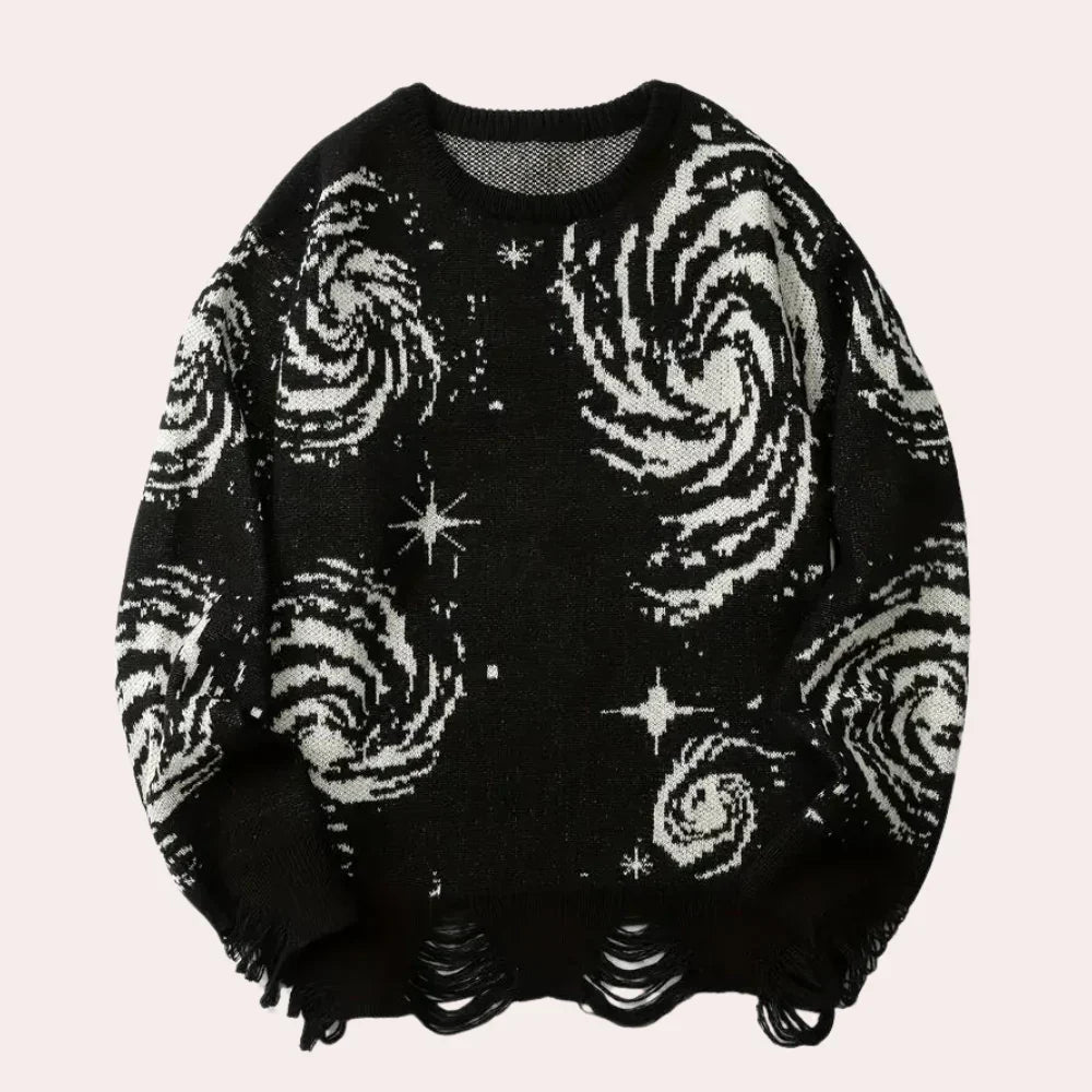 Jersey De Punto De Manga Larga Para Hombre | Ideal Para Uso Diario Y Contextos Formales