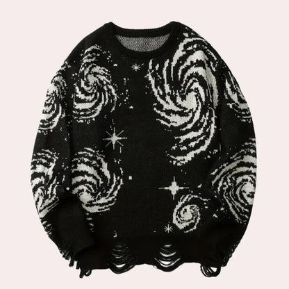 Jersey De Punto De Manga Larga Para Hombre | Ideal Para Uso Diario Y Contextos Formales