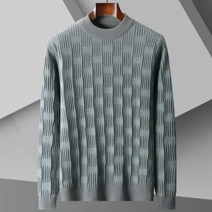 Jersey De Punto De Manga Larga Para Hombre | Ideal Para Uso Diario Y Contextos Semi-Formales