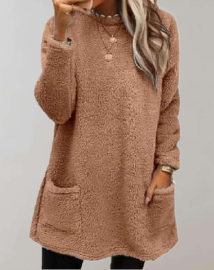 Suéter Largo De Corte Amplio Para Mujer | Ideal Para Primavera, Otoño E Invierno
