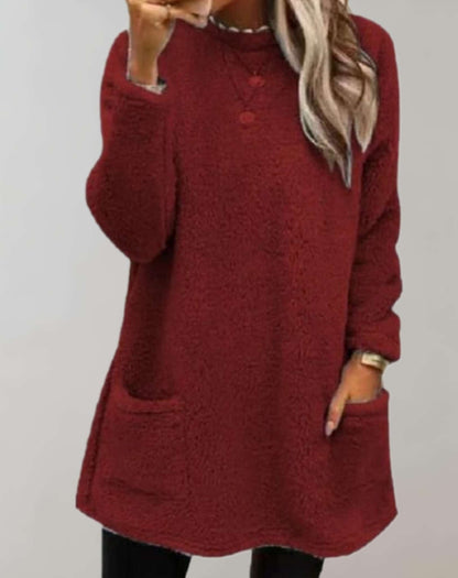 Suéter Largo De Corte Amplio Para Mujer | Ideal Para Primavera, Otoño E Invierno