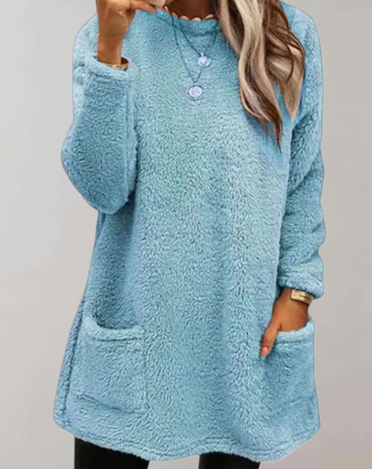 Suéter Largo De Corte Amplio Para Mujer | Ideal Para Primavera, Otoño E Invierno