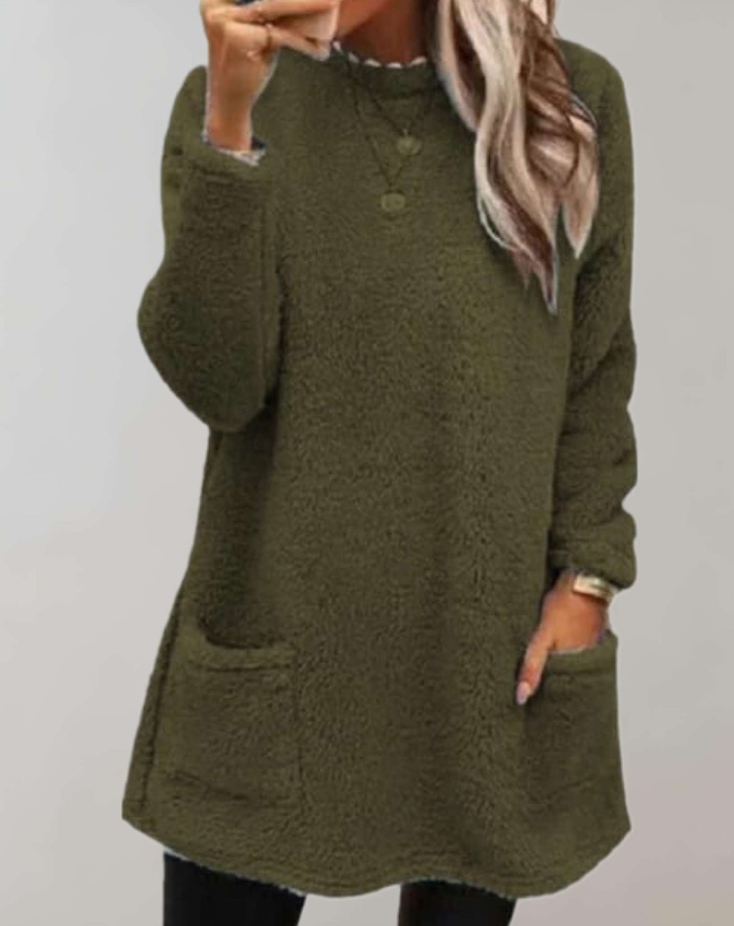 Suéter Largo De Corte Amplio Para Mujer | Ideal Para Primavera, Otoño E Invierno