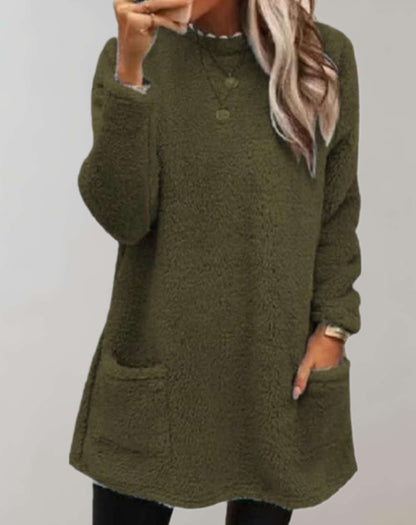 Suéter Largo De Corte Amplio Para Mujer | Ideal Para Primavera, Otoño E Invierno