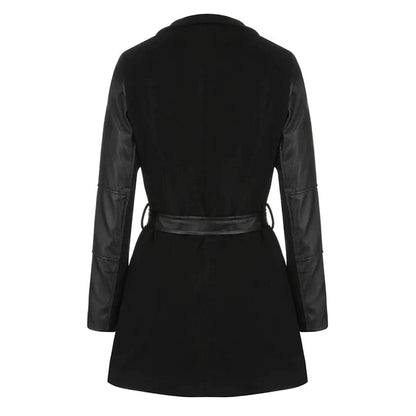 Gabardina Larga Con Cinturón Ajustable Para Mujer | Ideal Para Entretiempo
